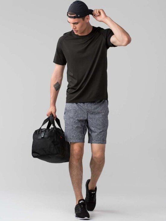 lululemon athletica Other - Lululemon Pace Breaker Short 9" Pinweave Alpine White Black